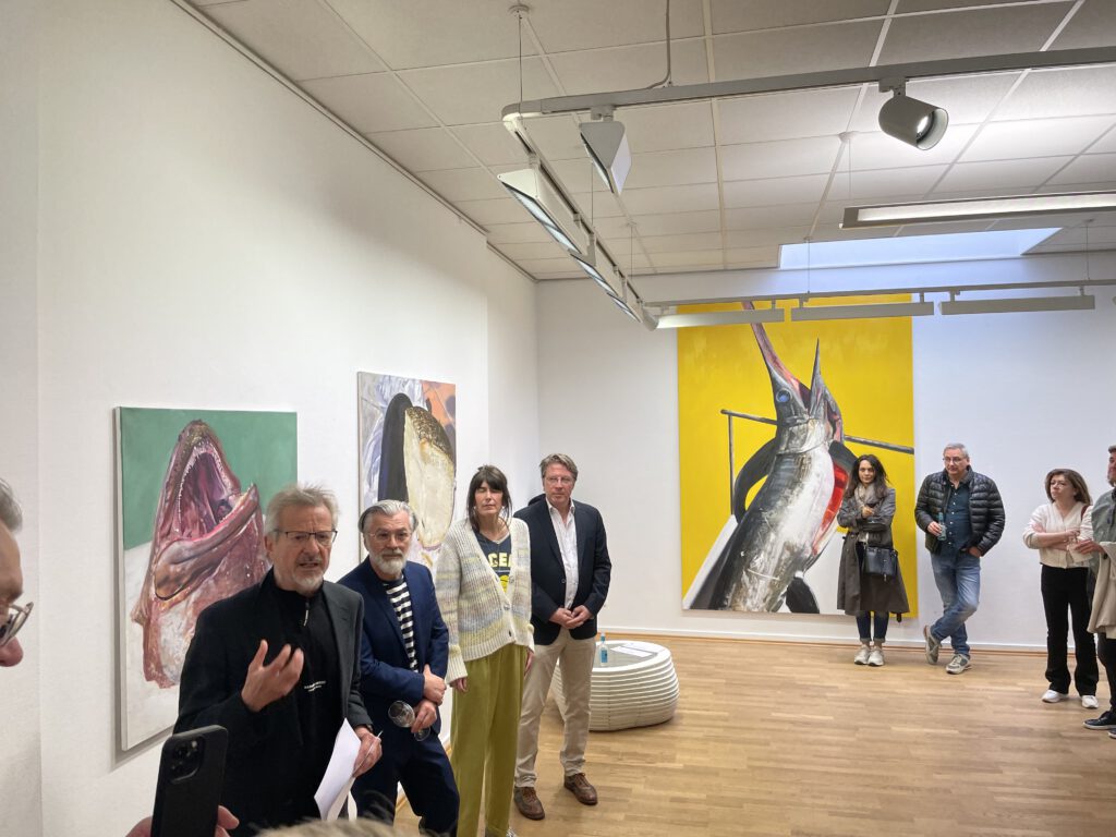 Gallery Puzic Vortrag Johannis Birringer, Matthias Brock, Silke Brösskamp